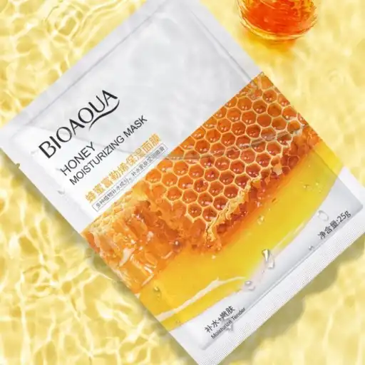 ماسک ورقه ای عسل بیوآکوا BIOAQUA