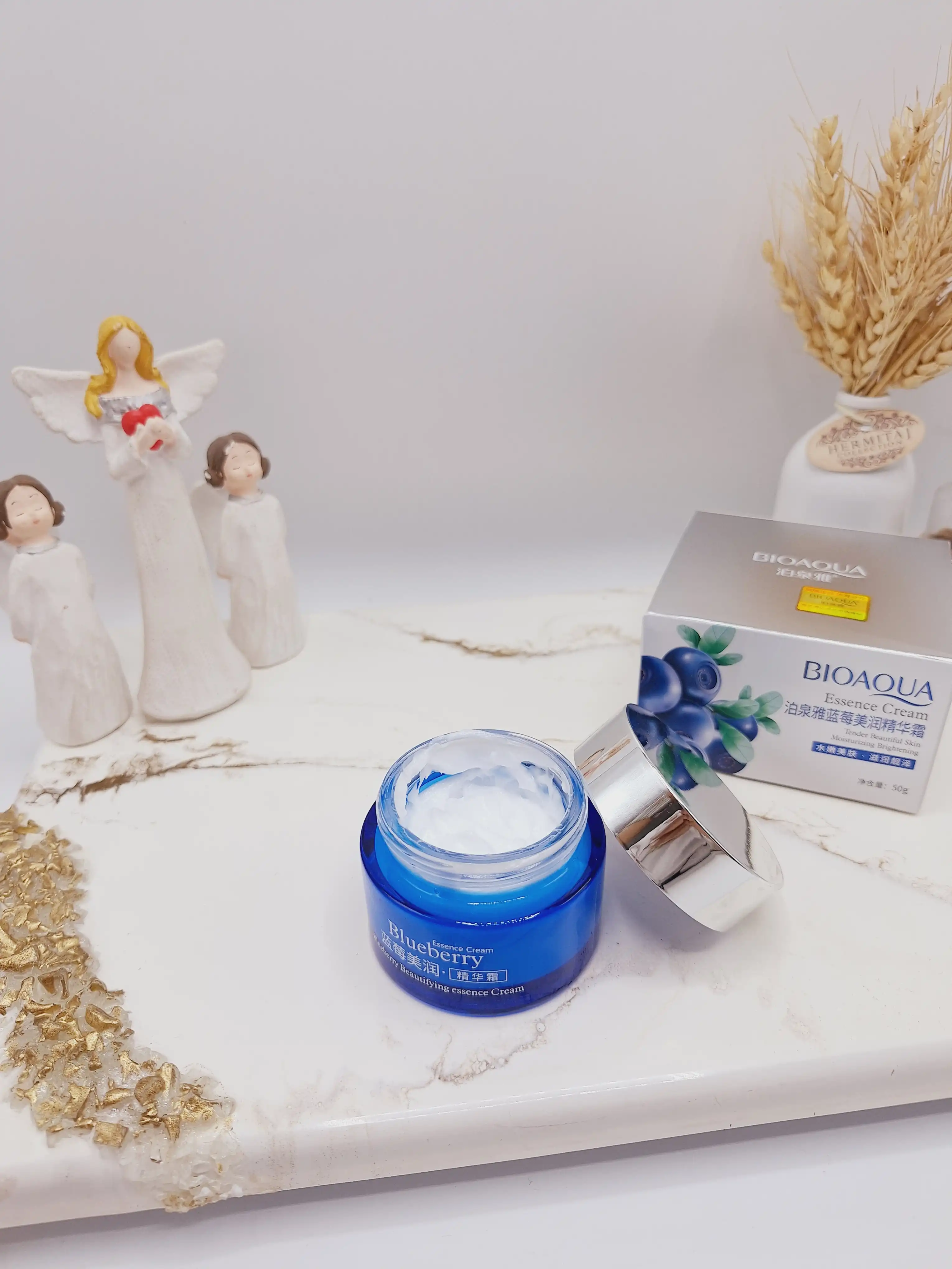 کرم جوانسازی و آبرسان پوست واندر بلوبری BIOAQUA کد bqy2775 | پخش عمده