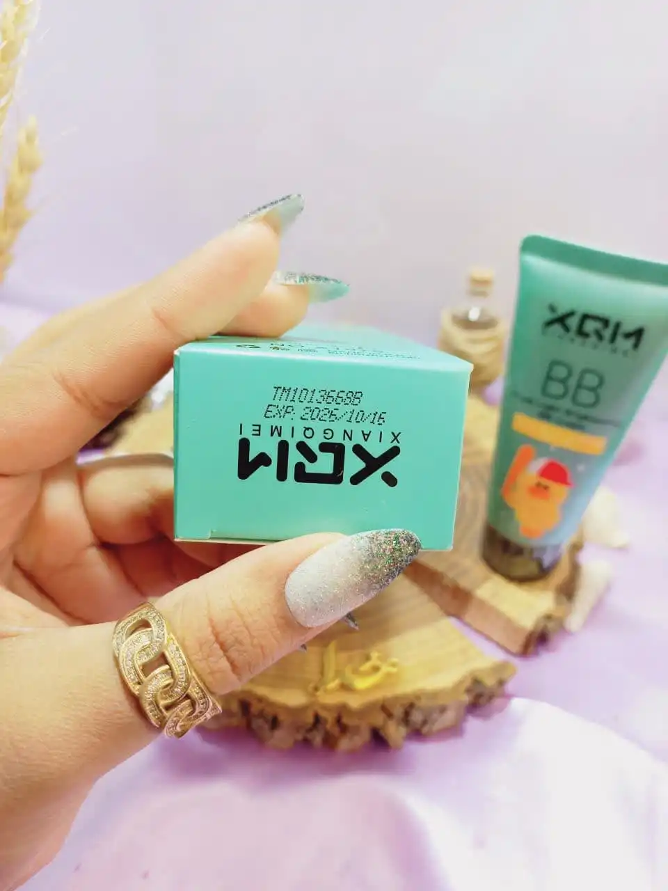 بی بی کرم ابریشمی طرح جوجه میشا XQM کد x1975