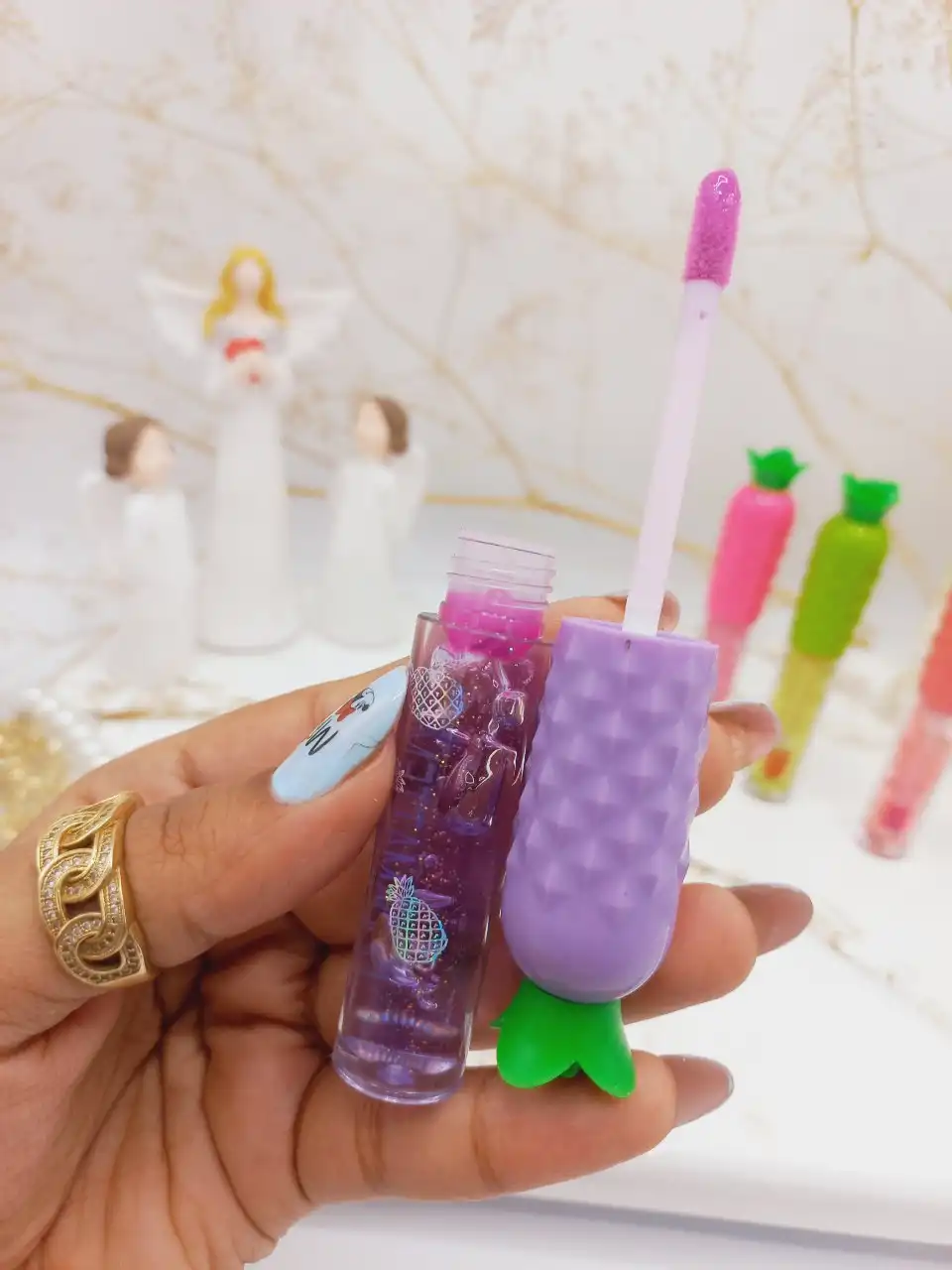 برق لب حرارتی درب آناناس هدا مات می HUDA MATTE ME کد X052