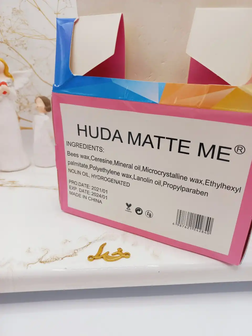 برق لب حرارتی درب آناناس هدا مات می HUDA MATTE ME کد X052