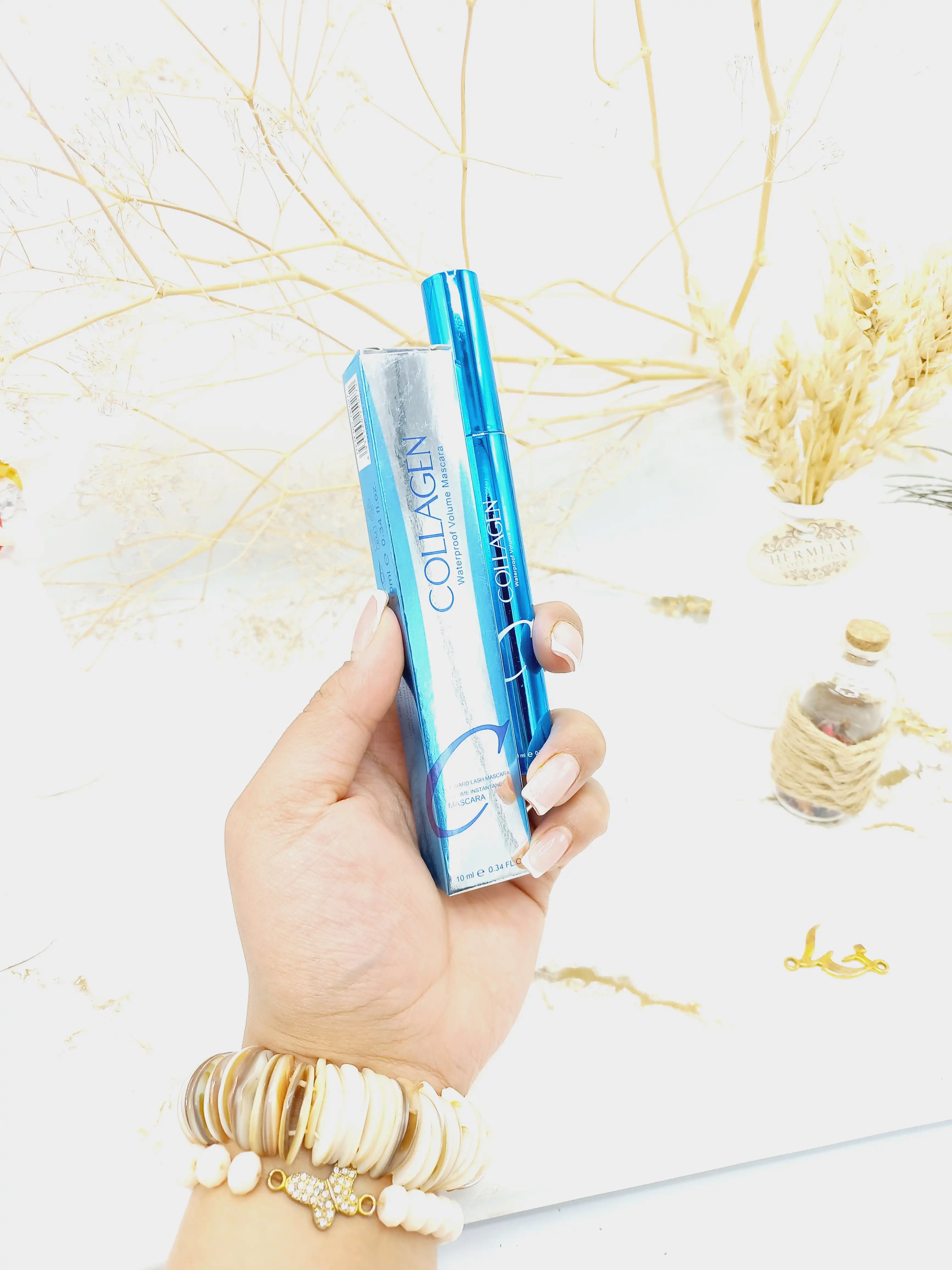 ریمل حجم دهنده و ضد آب برند کلاژن COLLAGEN کد HL027