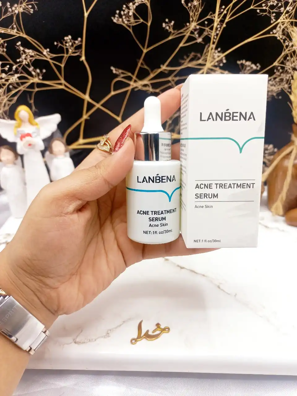 سرم درمان آکنه برند لانبنا LANBENA کد LB5804