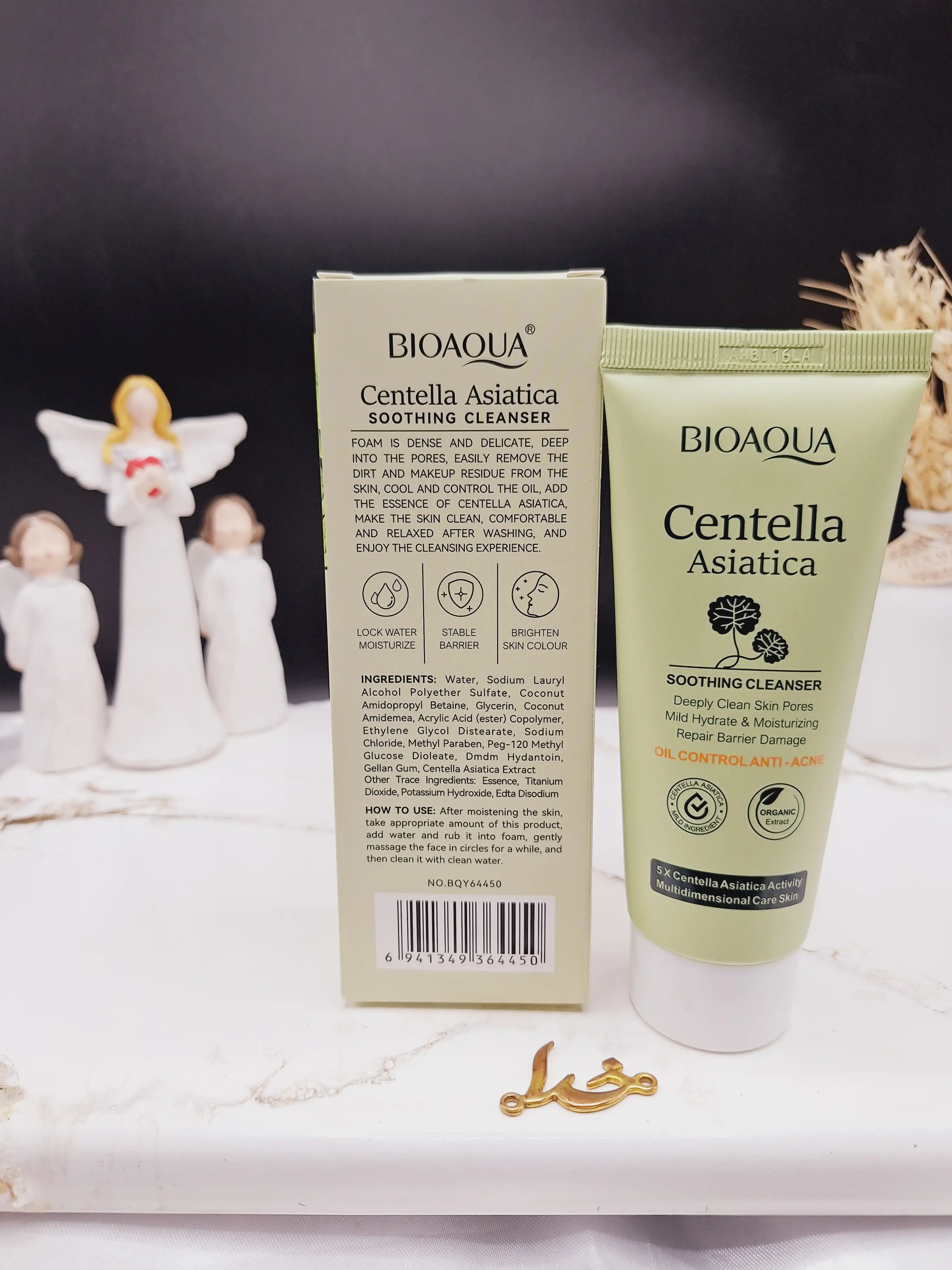 فوم شستشو منافذ و کنترل کننده جوش سنتلا بیوآکوا BIOAQUA کد BQY64450