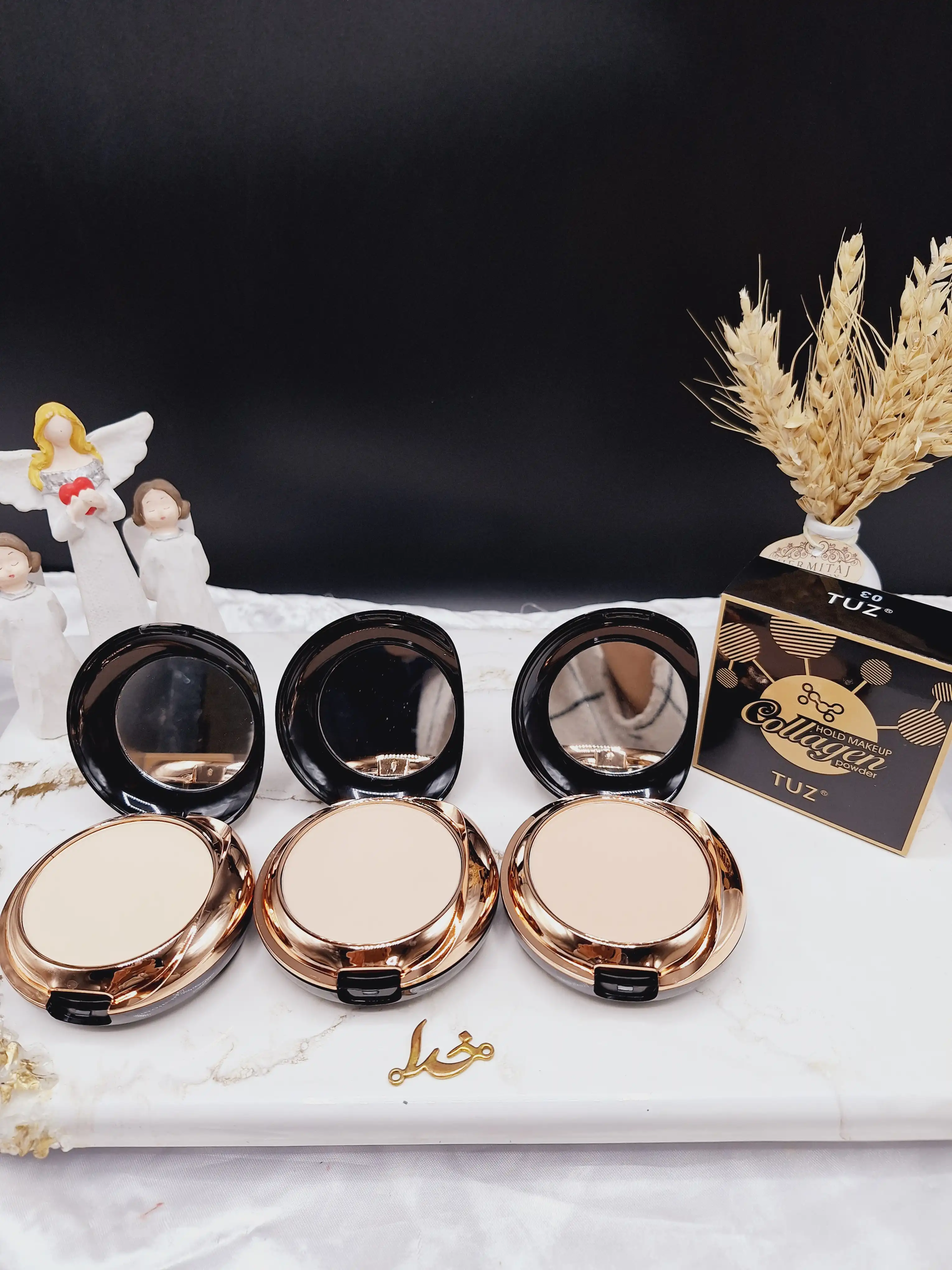 پنکک دوطبقه همراه با پد مخصوص کلاژن برند توز TUZ کد 0230