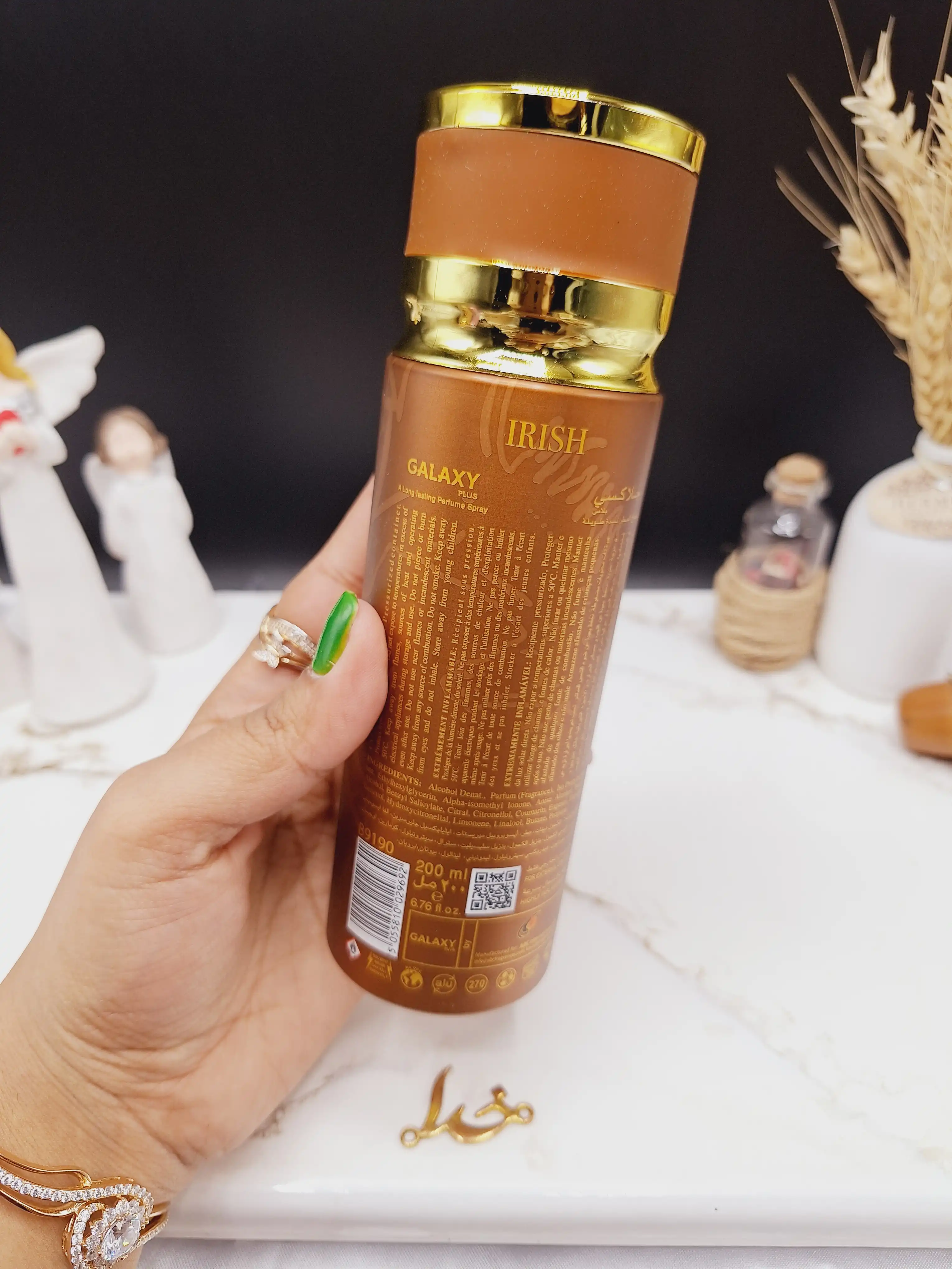 اسپری خوشبو کننده زنانه IRISH برند گلکسی GALAXY کد B9190