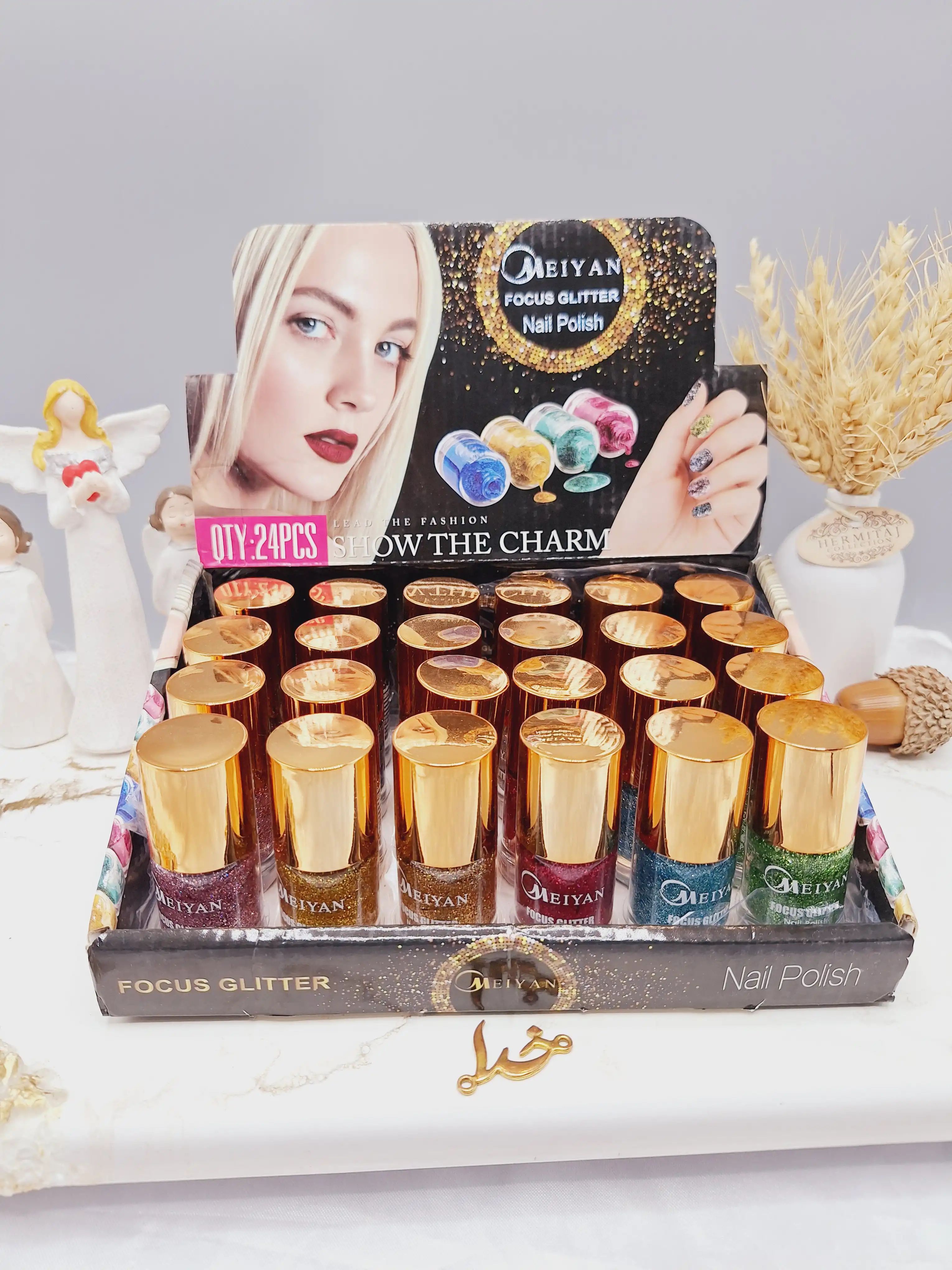 لاک ناخن شاین دار برند نایلی پولیش Nail polish کد M011