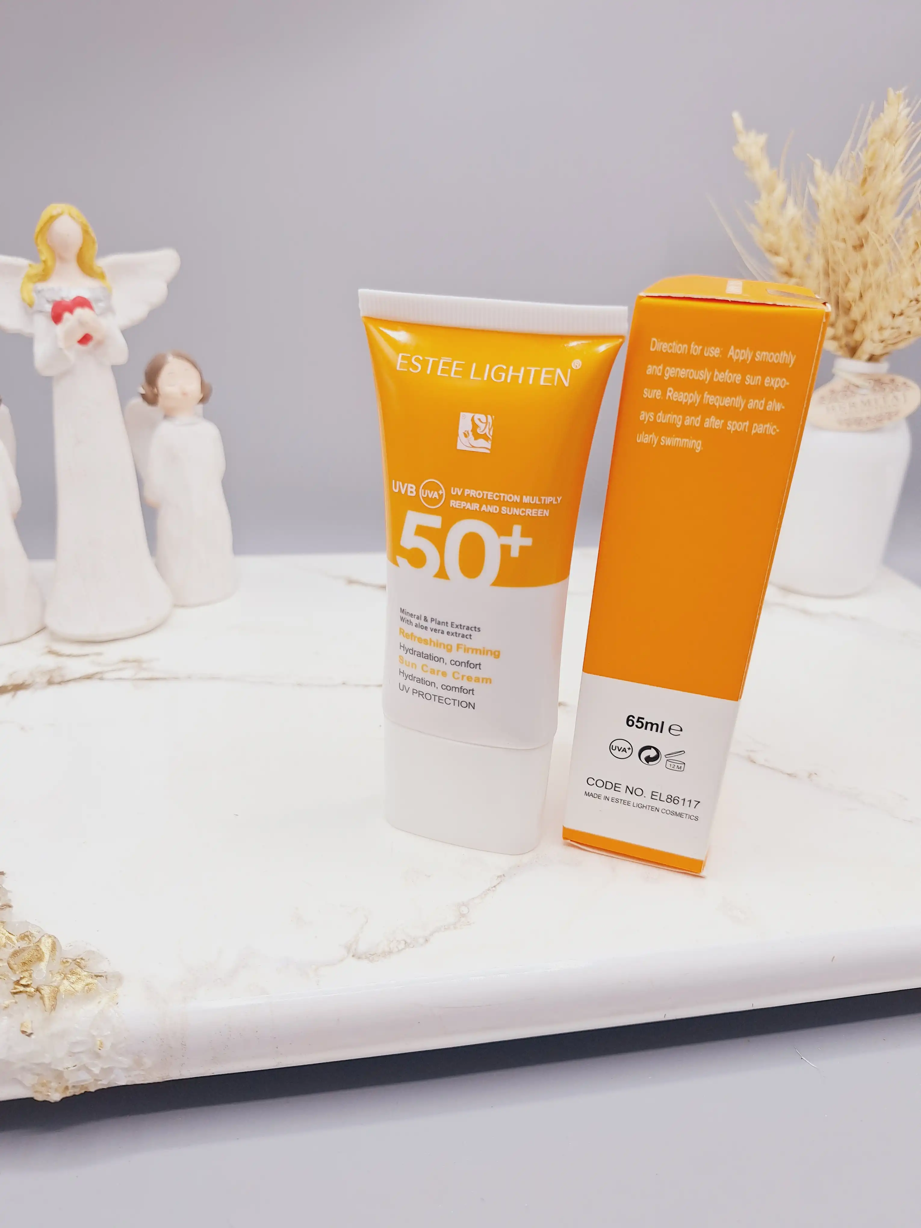 ضد آفتاب استی لایت رنگی SPF 50 غنی شده با آلوئه ورا کد 86117