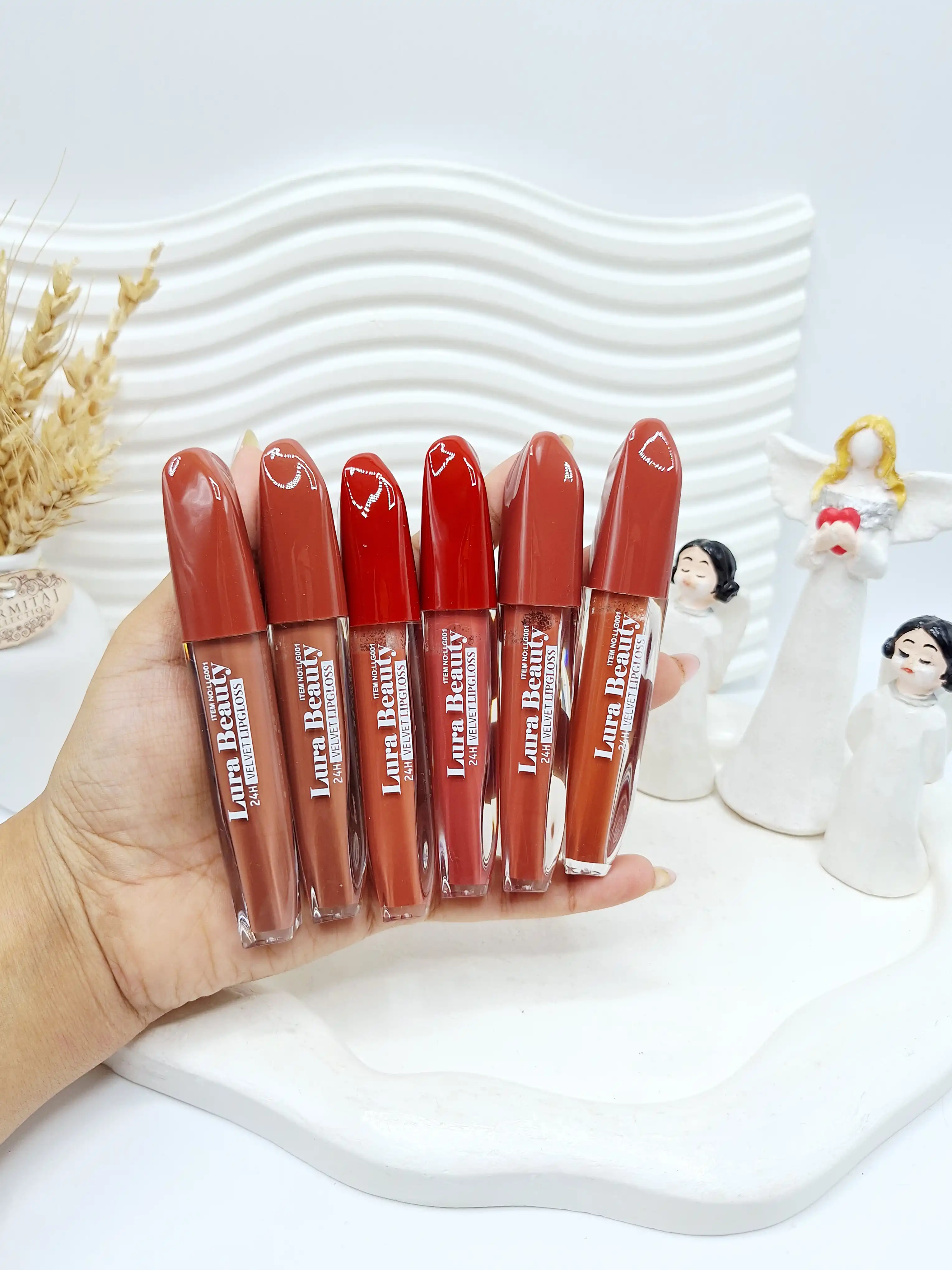 پک رژ مایع 12 تایی Lura Beauty کد 6665پک رژ مایع 12 تایی Lura Beauty کد 6665