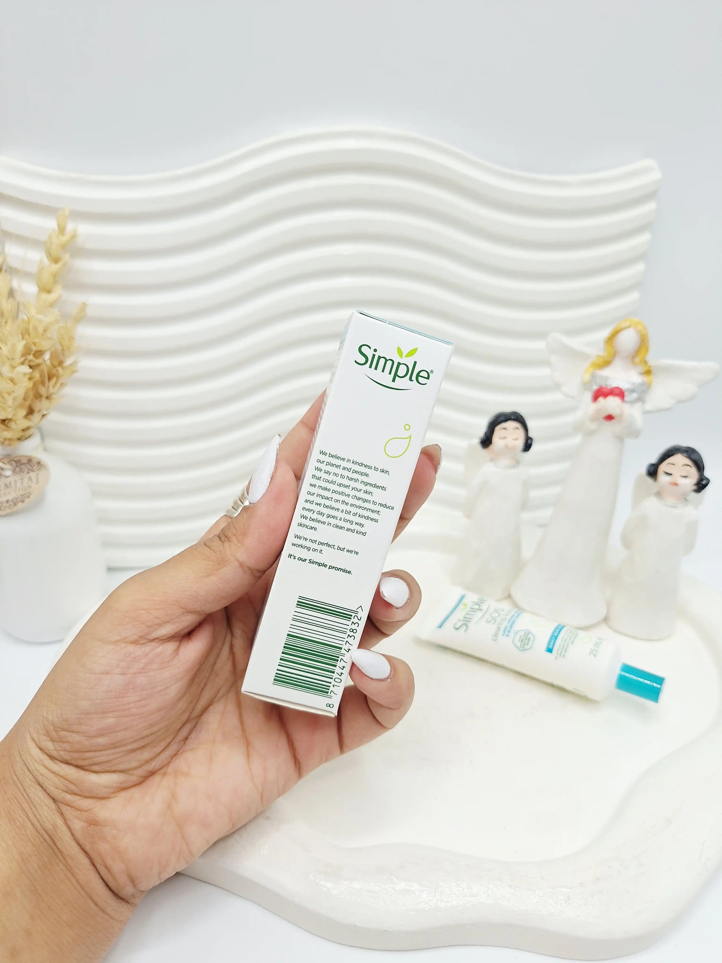 کرم سم زدا و ضد جوش مناسب پوست چرب و مستعد جوش روزانه برند سیمپل اورجینال کد 3832